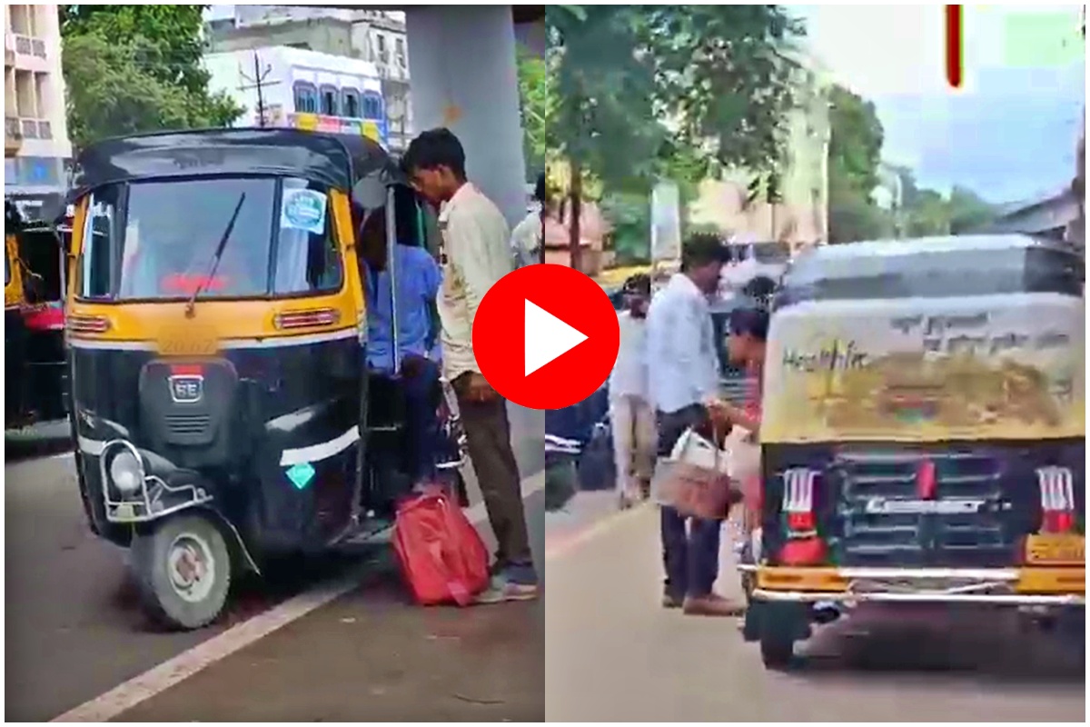 Video : बेशिस्त रिक्षाचालकांमुळे वाहतुकीला अडथळा, वाहनचालकांचाही जीव धोक्यात!
