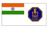 भारतीय नौदलाच्या नव्या ध्वजावरील बोधचिन्हात छत्रपती शिवाजी महाराजांच्या राजमुद्र