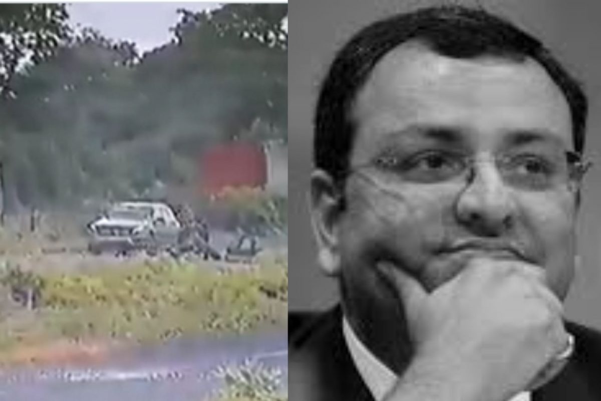 सायरस मिस्त्री यांच्या कारचा शेवटचा CCTV Video; तेथून 20 किमीवर झाला दुर्देवी शेवट