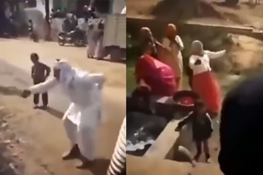 म्हातारे काका रस्त्यावरच झाले Romantic, काकूंनी दिली अशी प्रतिक्रिया... Video Viral