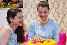 लेट पण थेट! मोठ्या बहिणीचा ओरडा खाऊन तेजस्विनीने आता दिल्या दिवाळीच्या शुभेच्छा