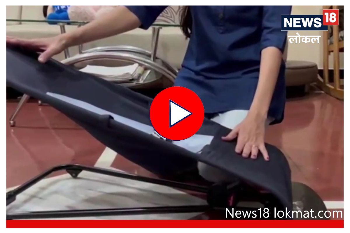 Kolhapur : आता बाळ रडणारचं नाही, डॉक्टरांनी तयार केला स्मार्ट पाळणा Video