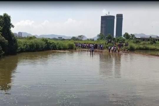 खदानीत पोहायला गेलेल्या सहापैकी दोघांसोबत भयानक प्रकार, डोंबिवलीमधील घटना