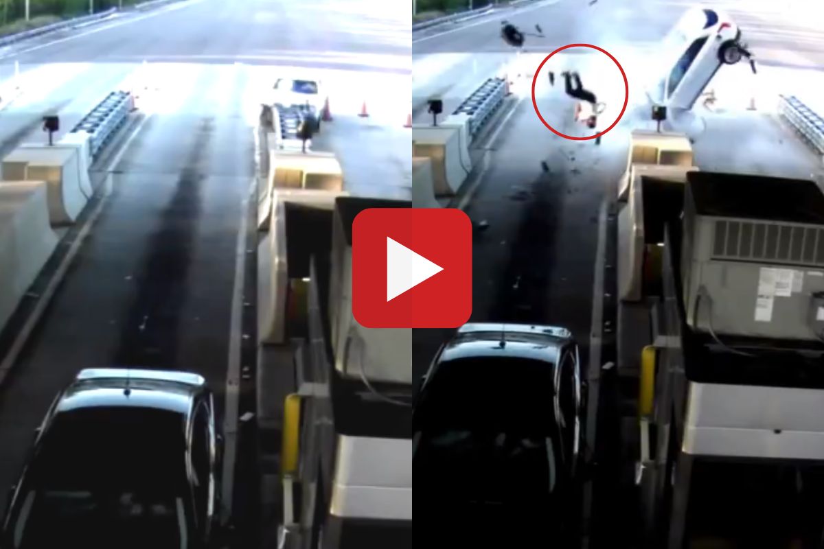 अपघाताचा थरार