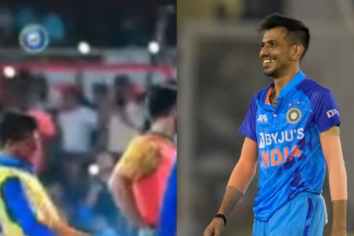 IND vs SA : ... आणि चहलने भर मैदानात मारली शम्सीला लाथ! पाहा Video