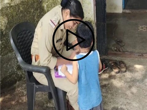 आईविरोधात चिमुकल्याची पोलिसात तक्रार.
