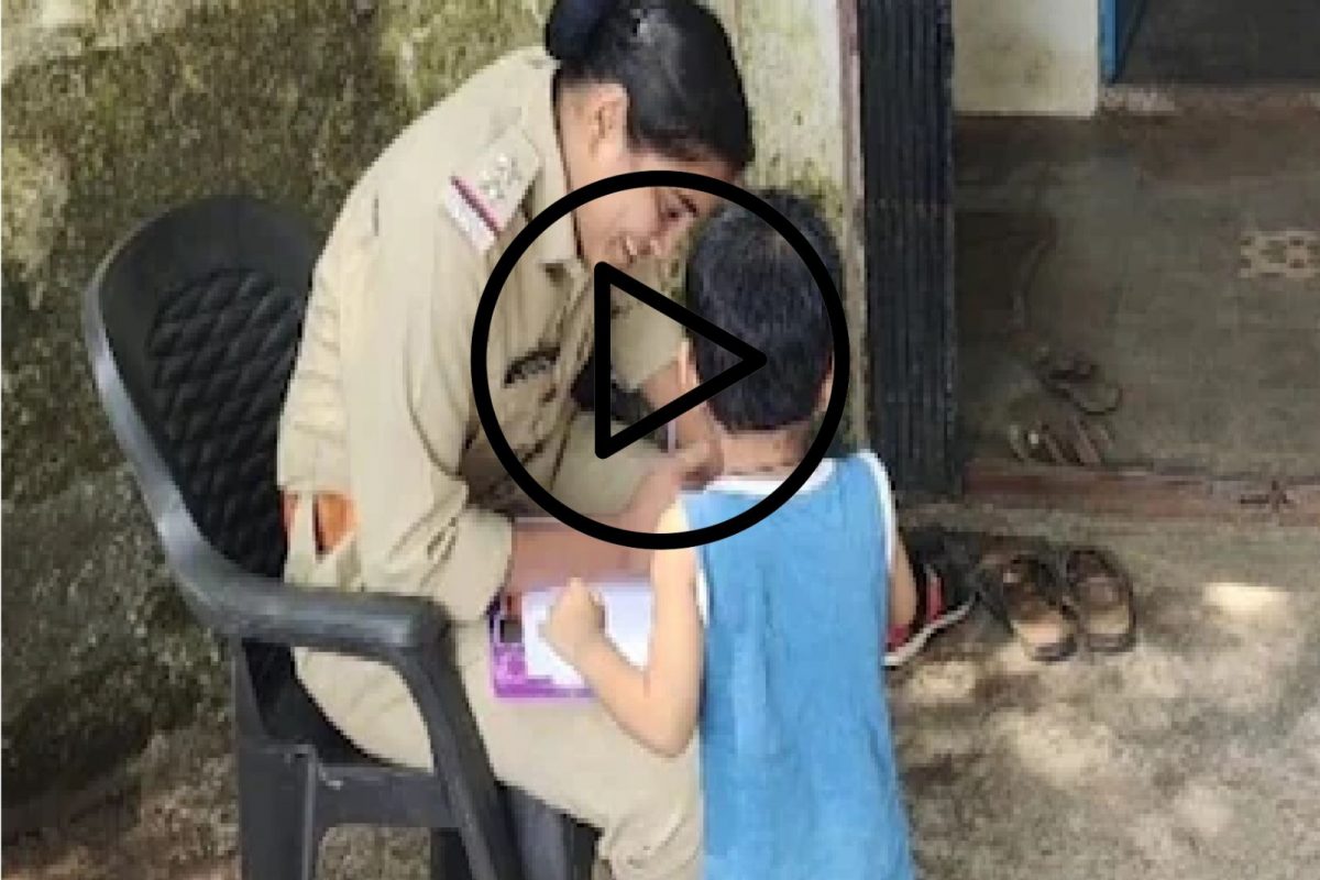 आईविरोधात चिमुकल्याची पोलिसात तक्रार.