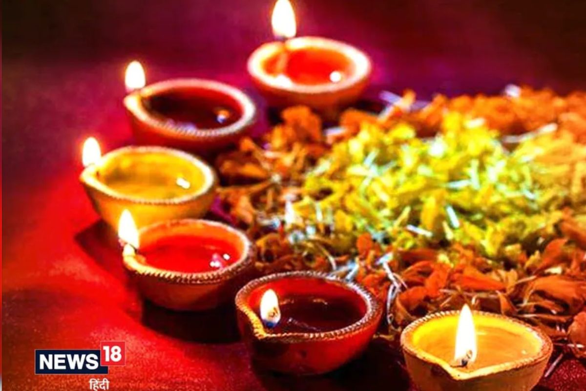 Diwali Diya Decoration : घरीच तयार करा अशा हटके डिझाइनर पणत्या; बाजारात शोधूनही सापडणार नाहीत