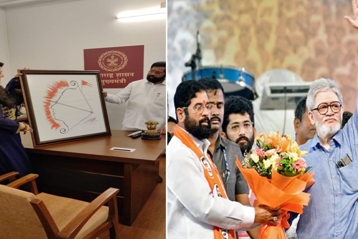 Jaidev Thackeray : बाळासाहेब ठाकरेंच्या मुलाकडून मुख्यमंत्री एकनाथ शिंदेंना खास शिवधनुष्य भेट