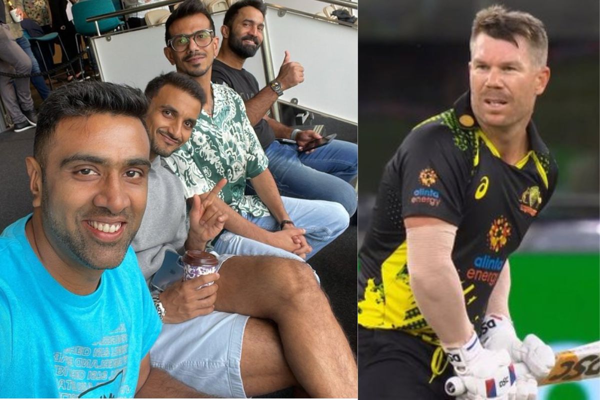 इंग्लंड ऑस्ट्रेलिया सामना पाहायला पोहोचले भारतीय खेळाडू