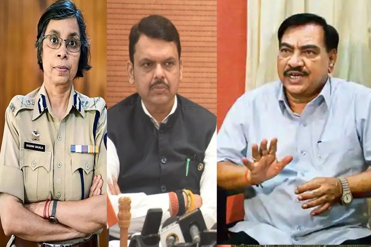 रश्मी शुक्ला आणि फडणवीस भेटीवर एकनाथ खडसेंचा मोठा खुलासा, म्हणाले...