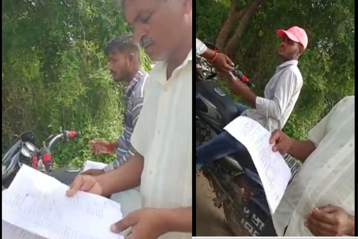 नुकसानीचे पंचनामे करण्यासाठी एकरी चारशे रुपये मागितले जात आहे. नेवासा तालुक्यातील चिलेखनवाडी इथं शेतकऱ्यांकडून पैसे घेतले जात आहे.