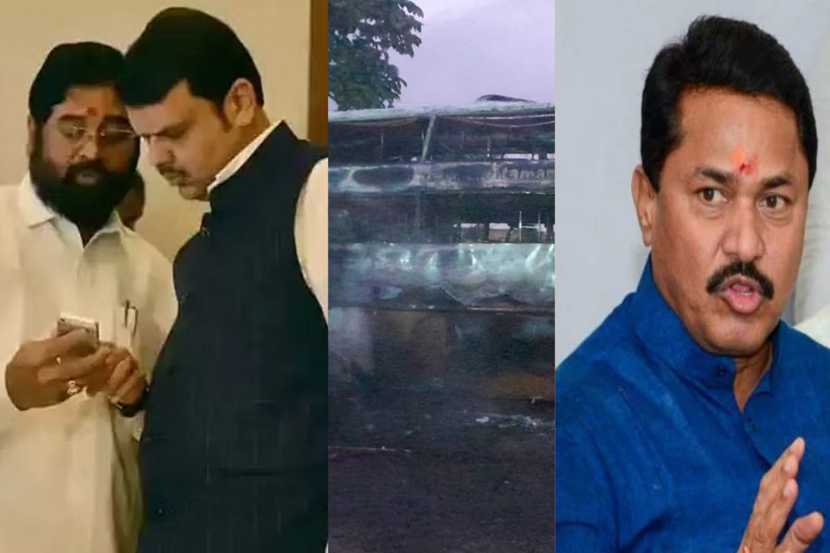 हा अपघात हा ed मय भाजपच्या सरकारचे पाप आहे. कारण राज्यात