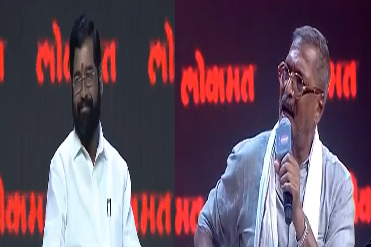 'एकनाथराव नुसती मान हलवताय, बोला...', नाना पाटेकरांचा मुख्यमंत्री शिंदेंना टोला, VIDEO