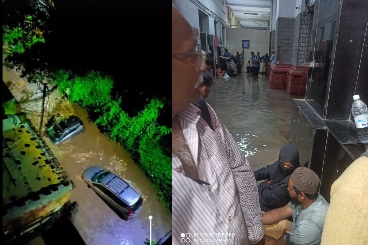 मध्यरात्रीपर्यंत सुरू होतं पावसाचं थैमान, गाड्या पाण्यात वाहत होत्या, पुण्याचे 5 धक्कादायक VIDEO