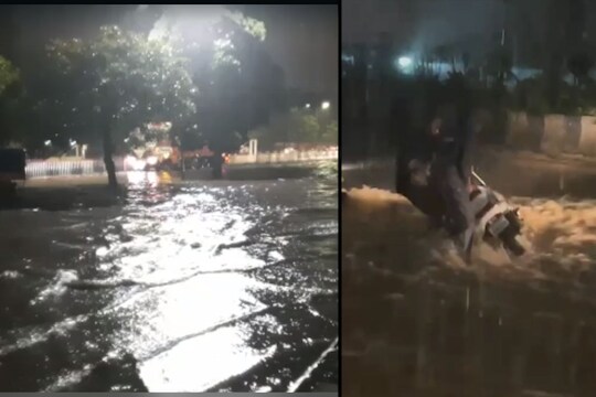  पावसाच्या धुमाकुळामुळे जनजीवन विस्कळीत झालं आणि नागरिकांना अडचणींचा सामना करावा लागला.