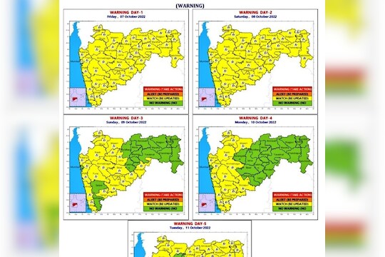 Rain Weather Update Maharashtra : पुढचे 5 दिवस पावसाचा हाहाकार, मुंबई, कोल्हापूरसह महत्वाच्या जिल्ह्यात वादळी पाऊस