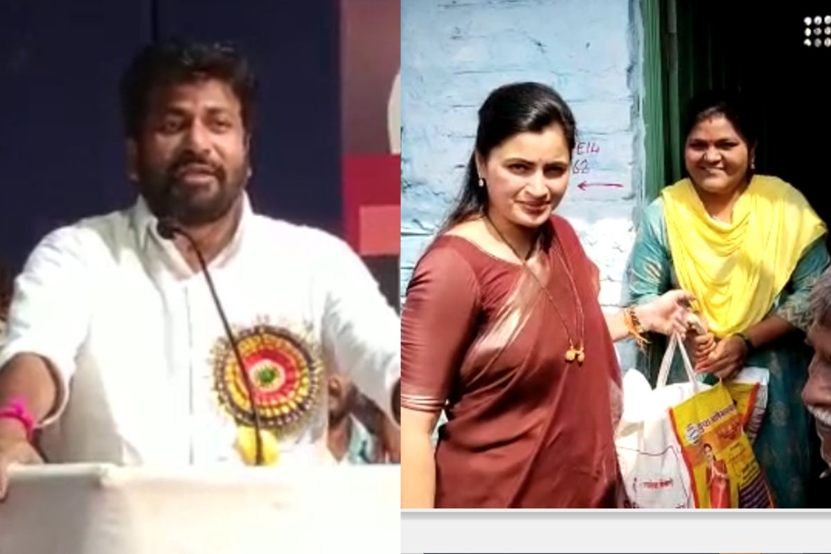 खिसे कापायचे, गोरगरिबांच्या खिशात हात घालायचा, लोकशाहीचे पतन करायचं व राजकारणाची ऐसी की तैशी करायची'