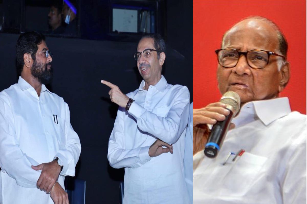 'शिवसेनेच्या धनुष्यबाण चिन्हावर निवडणूक आयोगाकडे सुनावणी सुरू आहे.'