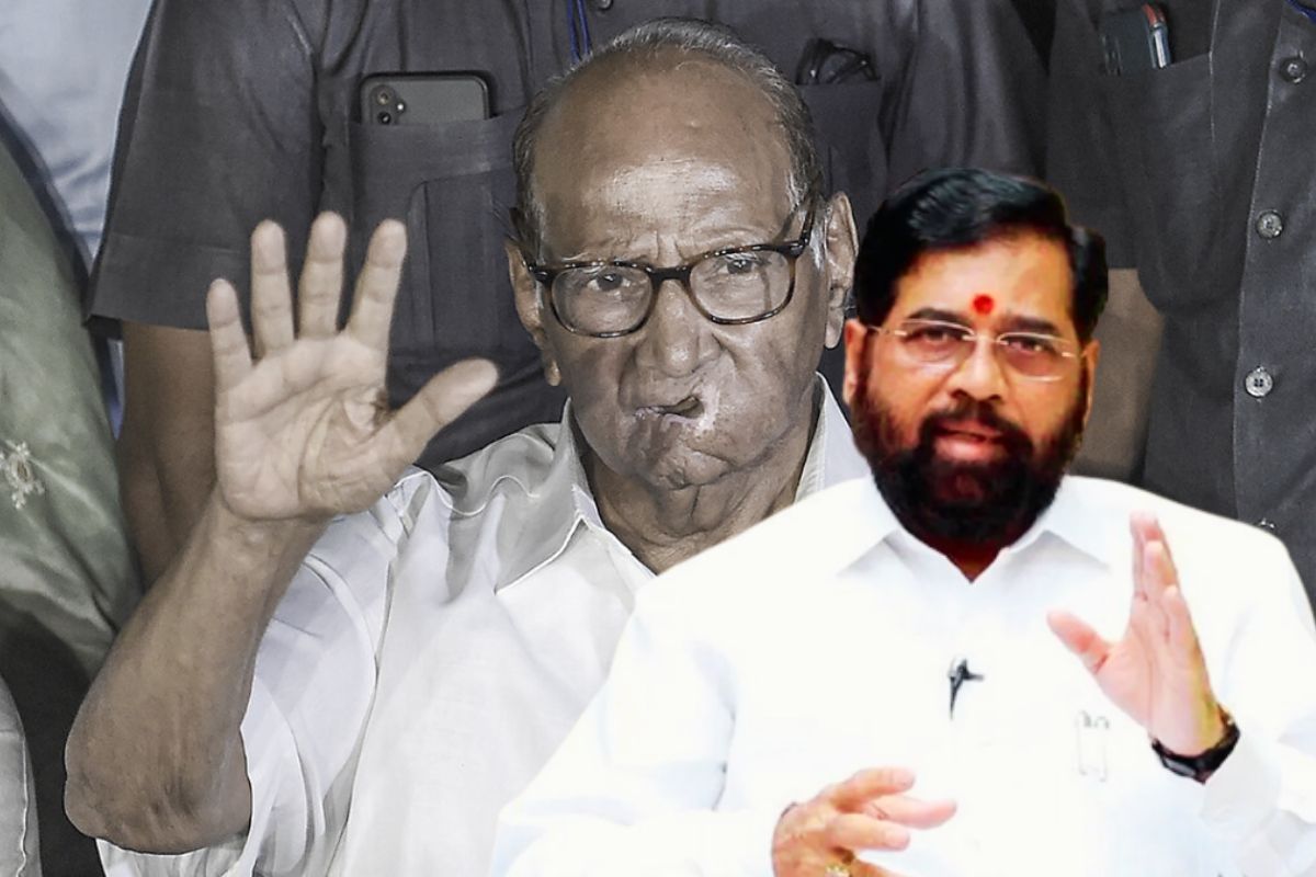 'तीन महिन्यांपूर्वी आम्हीही बॅटिंग केली, काहींचा अप्रत्यक्ष आशिर्वाद,' पवारांसमोर काय बोलले एकनाथ शिंदे?