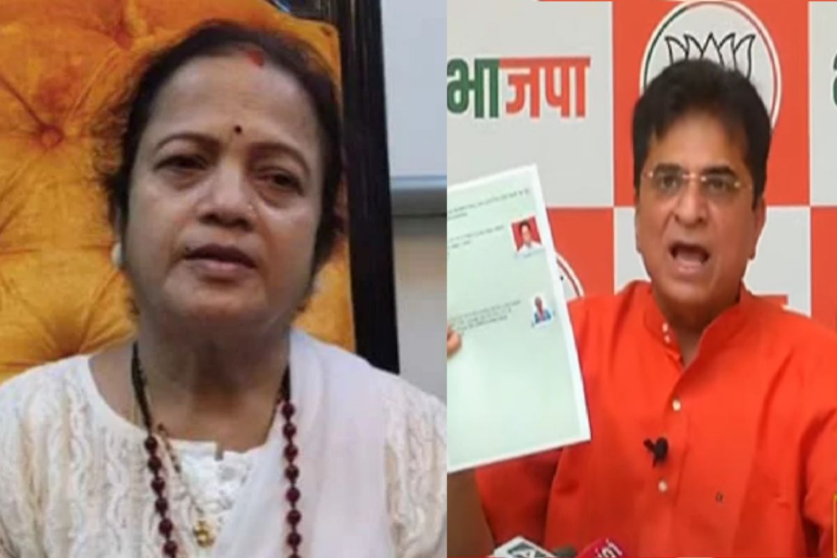 किरीट सोमय्या यांनी आज केलेल्या आरोपांना मी यापूर्वीच उत्तर दिलेले आहे. धादांत खोटं बोलून व आरोपांच्या फैरी झाडून बदनाम करण्याचा षडयंत्र चालू झालेले आहे