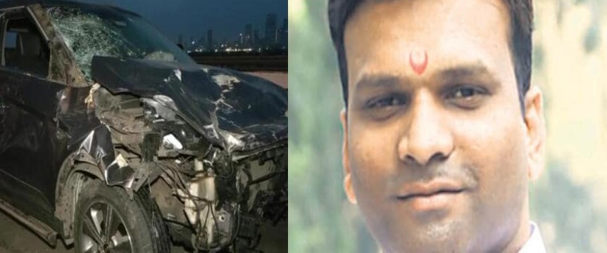 Mumbai Sea Link Accident : वरळी सी लिंकवरचा 'देवदूत' गेला, बचावकार्य सुरू असतानाच भरधाव कारने उडवले