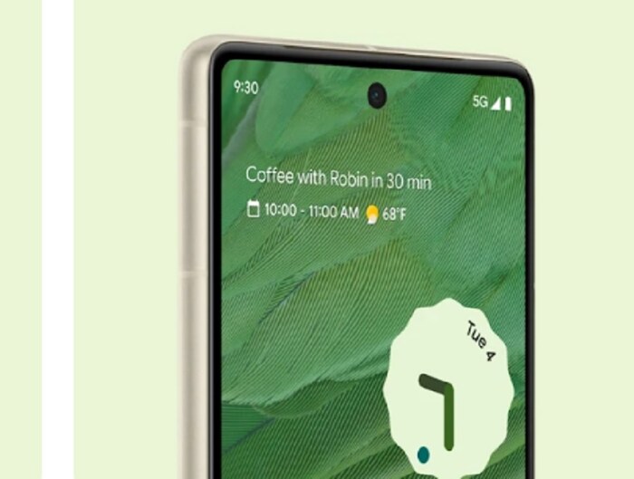 Google Pixel 7 मध्ये 6.32-इंचाचा डिस्प्ले आहे, जो 2400 x 1080 पिक्सेल रिझोल्यूशनसह येतो. हा फोन 90Hz रिफ्रेश रेट डिस्प्लेसह येतो. कंपनीचा हा नवा स्मार्टफोन 8GB पर्यंतच्या Tensor G2 प्रोसेसरसह येतो. (फोटो: गुगल)