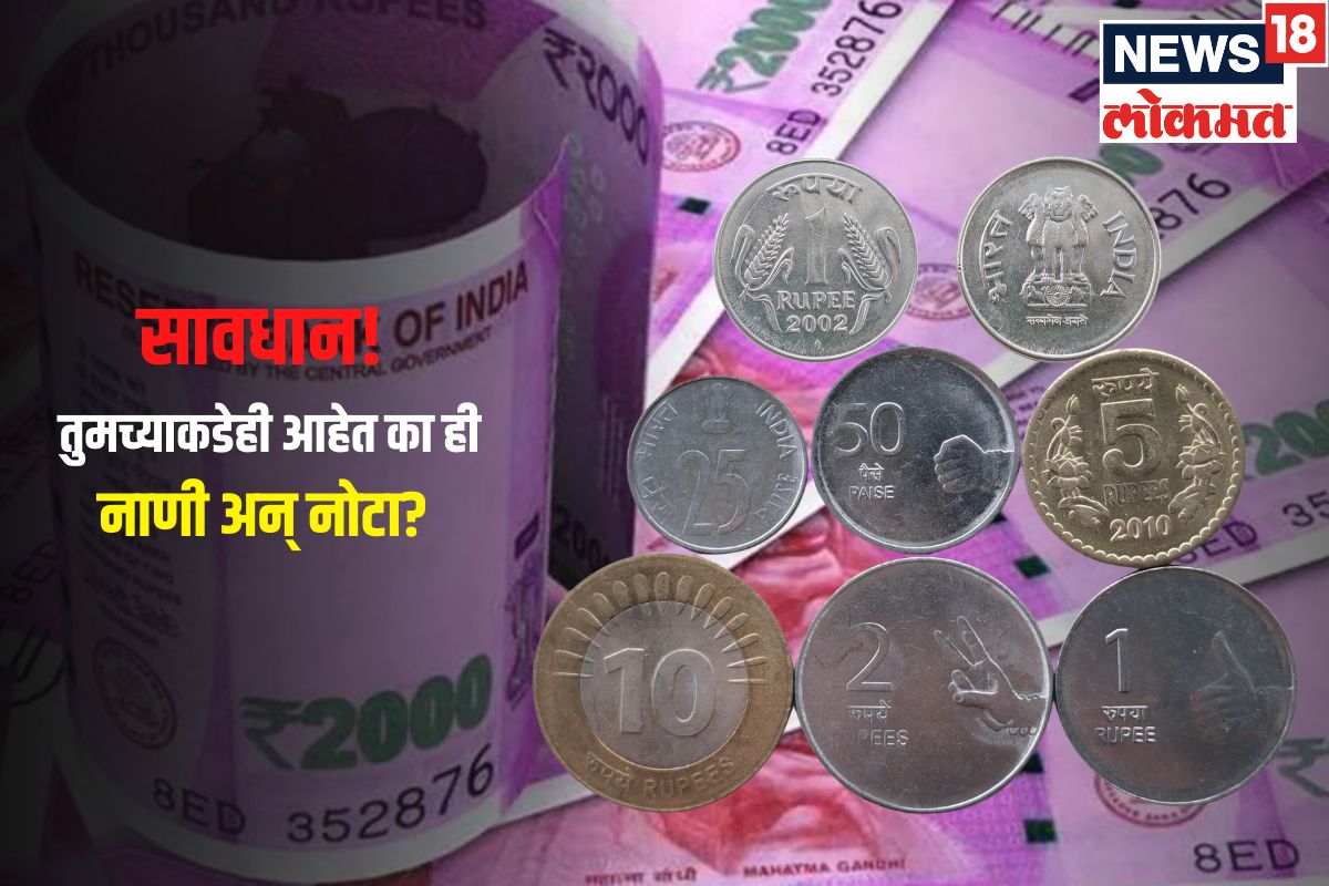 सावधान! तुमच्याकडेही आहेत का अशी नाणी अन् नोटा? मग घ्या 'या' गोष्टींची काळजी,