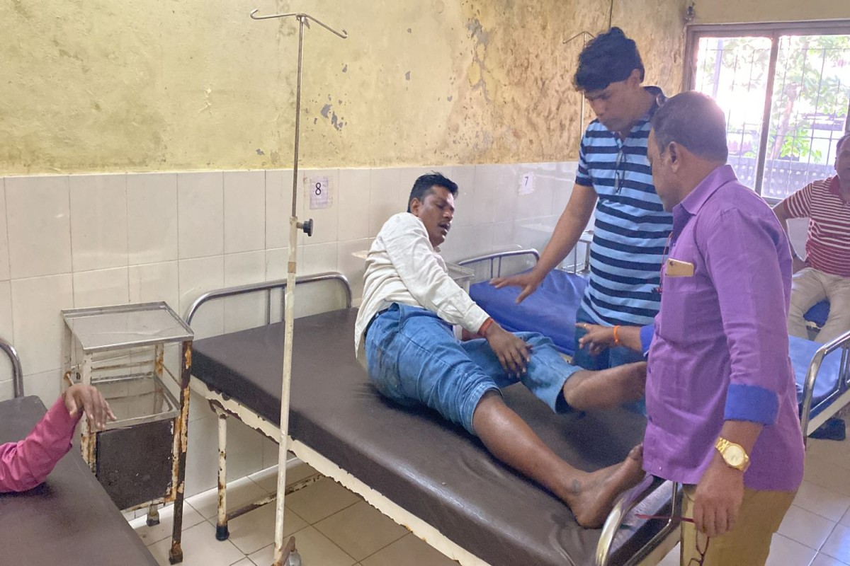 खोपोलीमध्ये बसचा भीषण अपघात, 10 प्रवासी जखमी