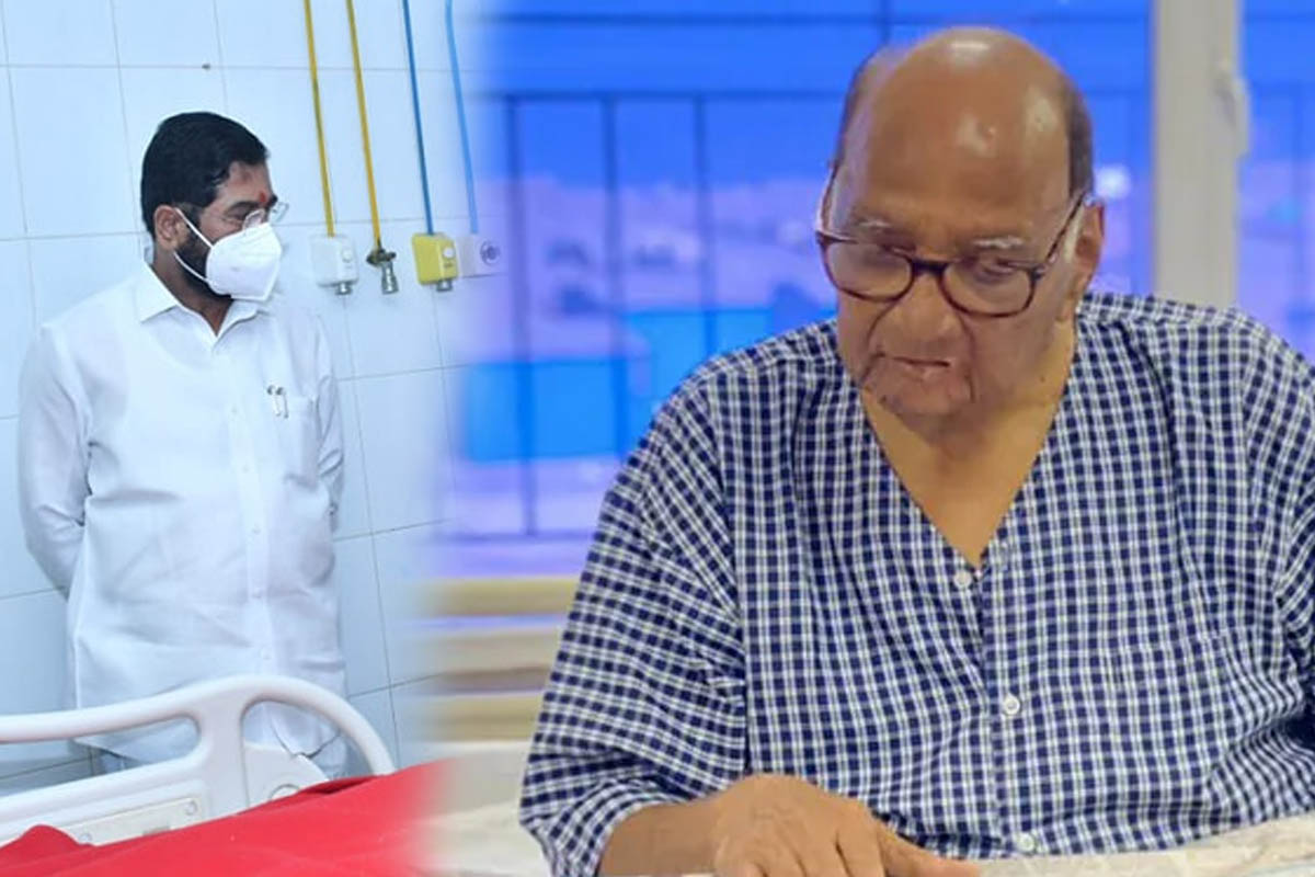 शरद पवारांनी आजही डिस्चार्ज नाही