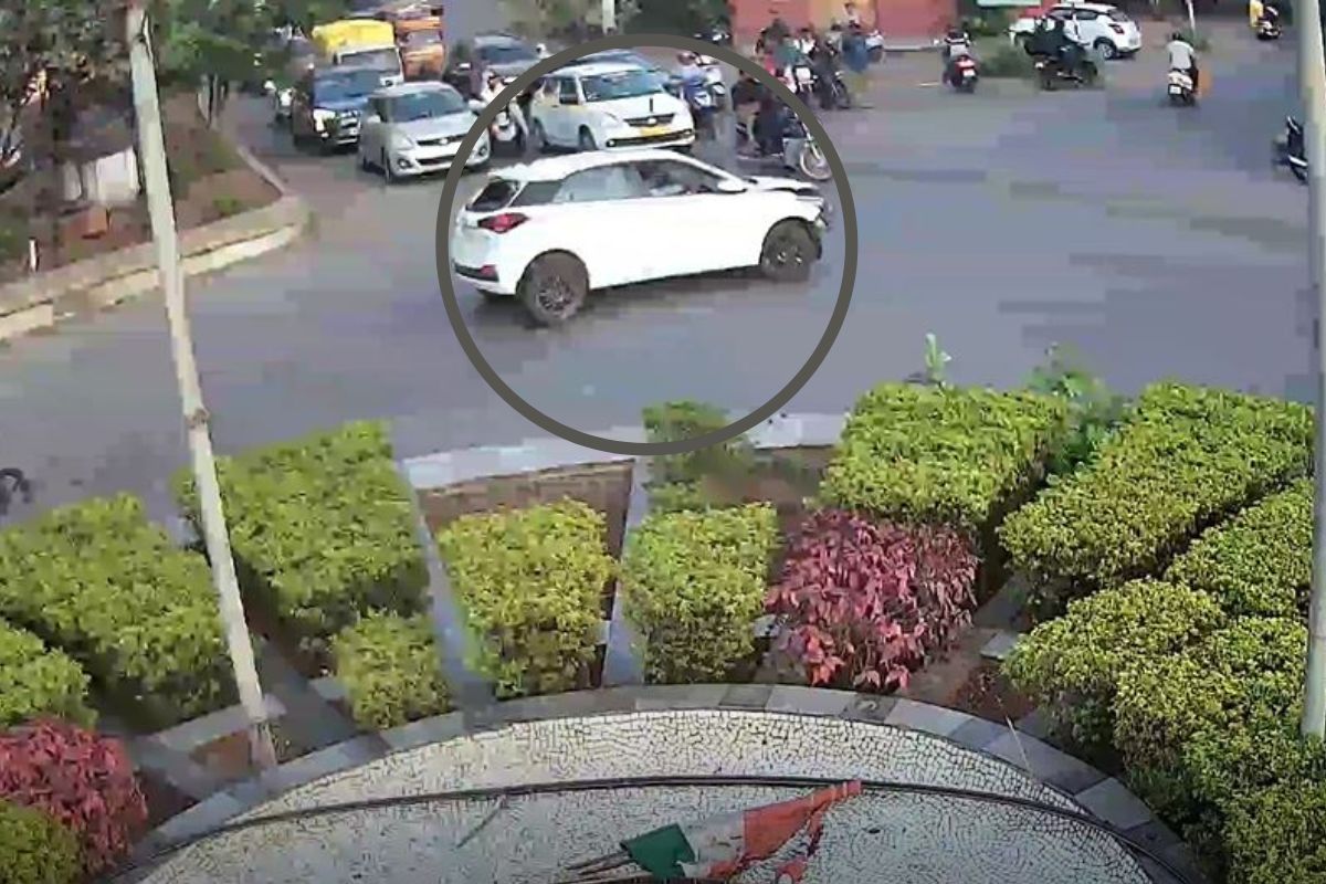 मद्यधुंद शिक्षकाचा प्रताप; कारची अनेक गाड्यांना धडक, पादचाऱ्यांनाही उडवलं, नाशकातील घटनेचा VIDEO