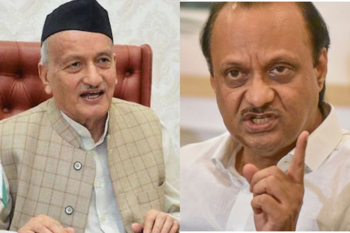 '...तर राज्यपाल महोदयांनी पदावर राहण्याबाबत गांभीर्यानं पुनर्विचार करावा'; अजित पवारांनी सुनावलं