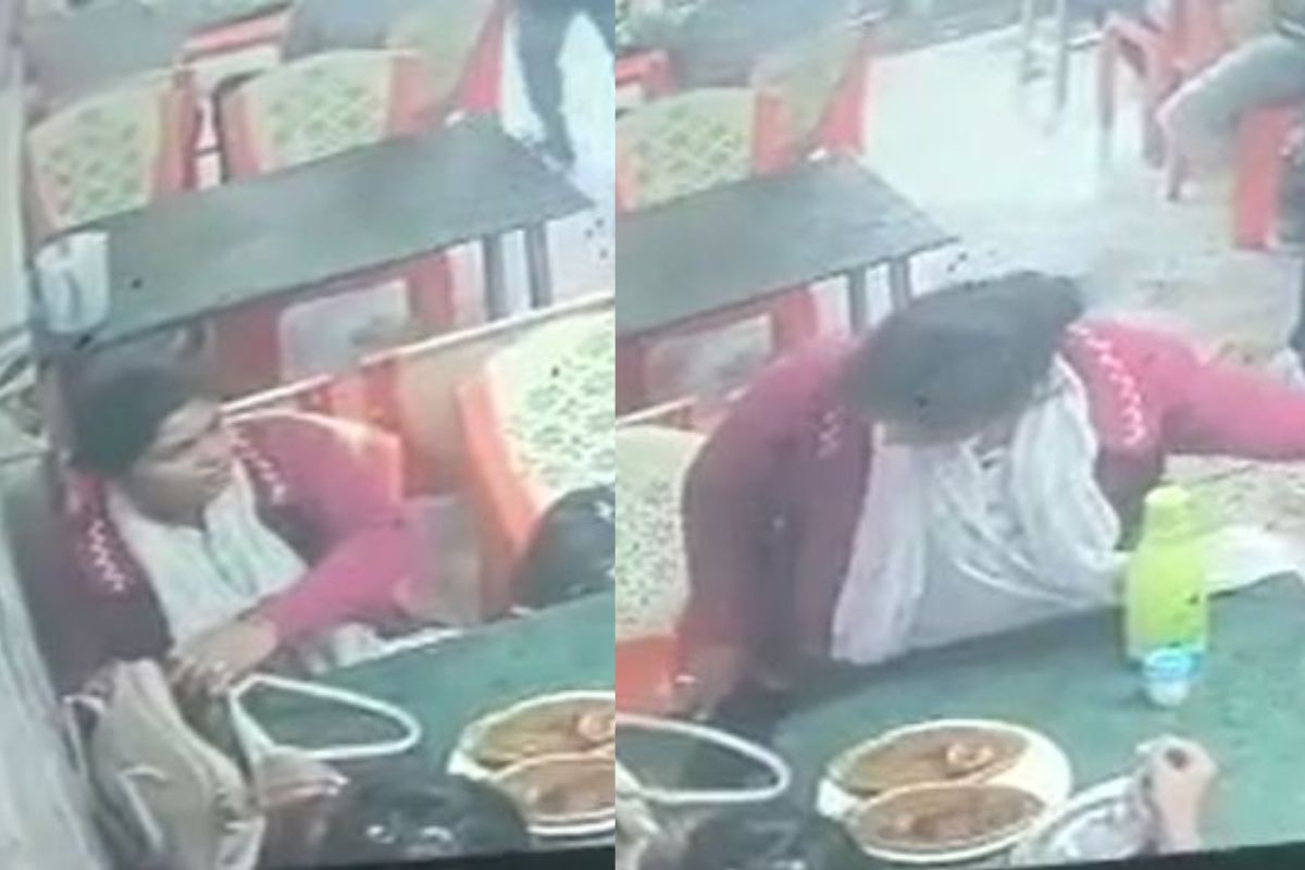 ..अन् संधी मिळताच महिलेचा बिर्याणी हाऊसमध्येच डल्ला; पंढरपूरमधील चोरीच्या घटनेचा CCTV Video