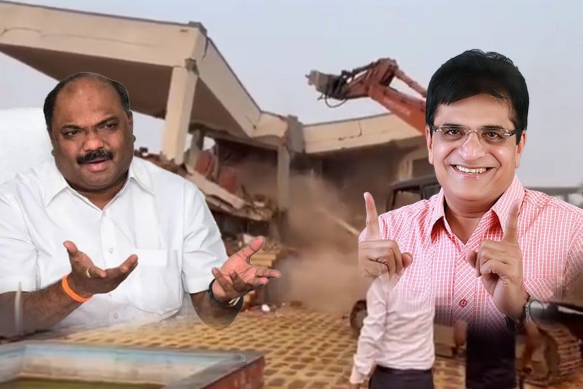 Anil Parab and Kirit Somaiya : अखेर दापोलीतील तो रिसॉर्ट जमीनदोस्त, किरीट सोमय्यांनी केली मन की बात!