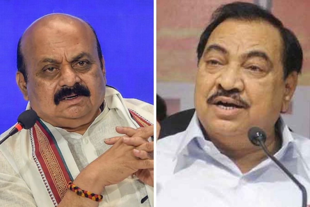 कर्नाटकच्या मुख्यमंत्र्यांचं वादग्रस्त वक्तव्य आताच का? खडसेंनी सांगितला भाजपचा 'मास्टर प्लान'