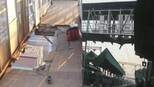 LIVE VIDEO रेल्वे पादचारी ब्रिज कोसळला, 15 ते 20 प्रवाशांसोबत धक्कादायक घडलं