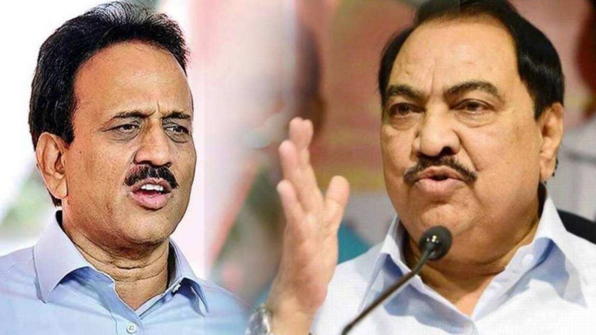 '...तेव्हा गिरीश महाजनांनी माझे पाय धरले', एकनाथ खडसेंचा पुन्हा हल्लाबोल