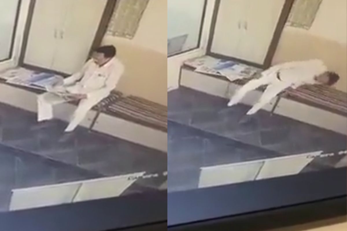 हा तरुण कोसळल्यामुळे ऑफिसमध्ये एकच गोंधळ उडाला. इतर कर्मचाऱ्यांनी तातडीने त्याला रुग्णालयात घेऊन गेले. पण,