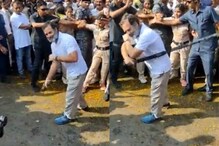 Video: भारत जोडो यात्रेदरम्यान राहुल गांधींनी स्वत:वर मारले चाबकाचे फटके, पण का? Video: भारत जोडो यात्रेदरम्यान राहुल गांधींनी स्वत:वर मारले चाबकाचे फटके, पण का?