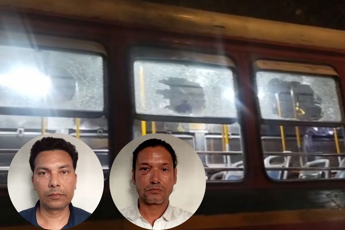 कार धडकल्यावर बस चालकाला मारहाण, बेस्ट बसचीही केली तोडफोड