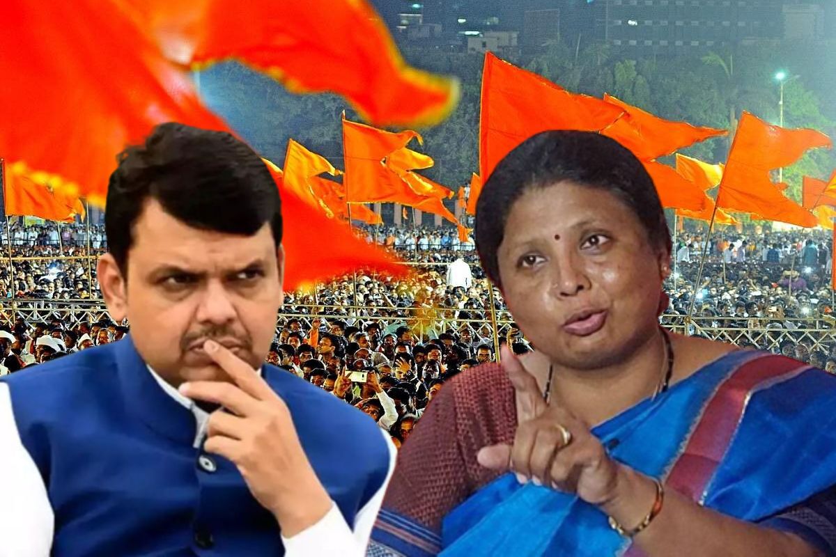 'बलात्काराच्या समर्थनात मोर्चा काढणारी भाजप, ताई बाजूला व्हा म्हणल्यावर...', सुषमा अंधारेंचा घणाघात