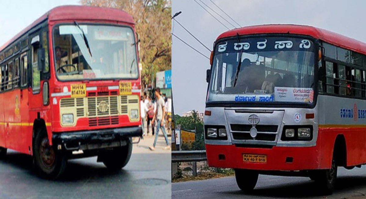 Maharashtra-Karnataka border : महाराष्ट्र - कर्नाटक सीमावाद पेटला; कर्नाटक पोलिसांनी महाराष्ट्राच्या बसेस अडवल्या, सीमाभागात तणाव