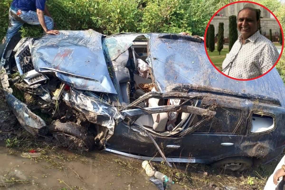 नगर जामखेडजवळ भीषण अपघातात प्रसिद्ध व्यापारी महेंद्र बोरा यांचा मृत्यू