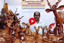 कागदी लगद्यातून क्रांती करणारा कलाकार, Video पाहून बसणार नाही डोळ्यांना विश्वास! कागदी लगद्यातून क्रांती करणारा कलाकार, Video पाहून बसणार नाही डोळ्यांना विश्वास!