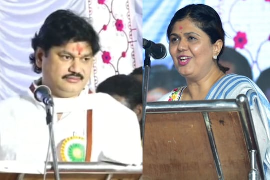 
'मी विकास करताना विरोधक म्हणून बघत नाही. विकास करताना मी माझ्या घरावर तुळशी पत्र ठेऊन काम करत आहे, 