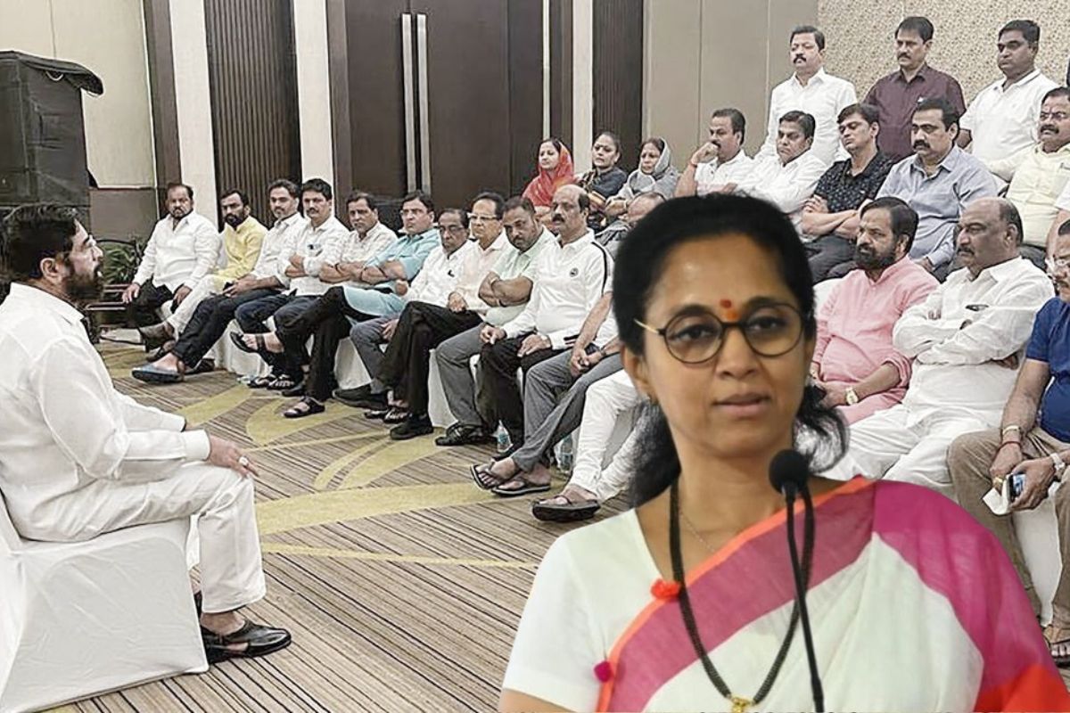 '...त्यांच्या धाडसाबद्दल आभार', सुप्रिया सुळेंकडून शिंदेंच्या आमदाराचं उघड कौतुक