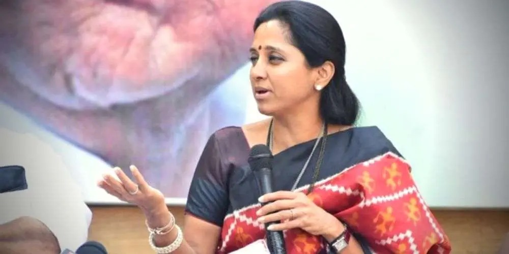 ईडी सरकारमुळेच 40 गावांचा कर्नाटकात सामील होण्याचा निर्णय, सुप्रीया सुळेंचा गंभीर आरोप