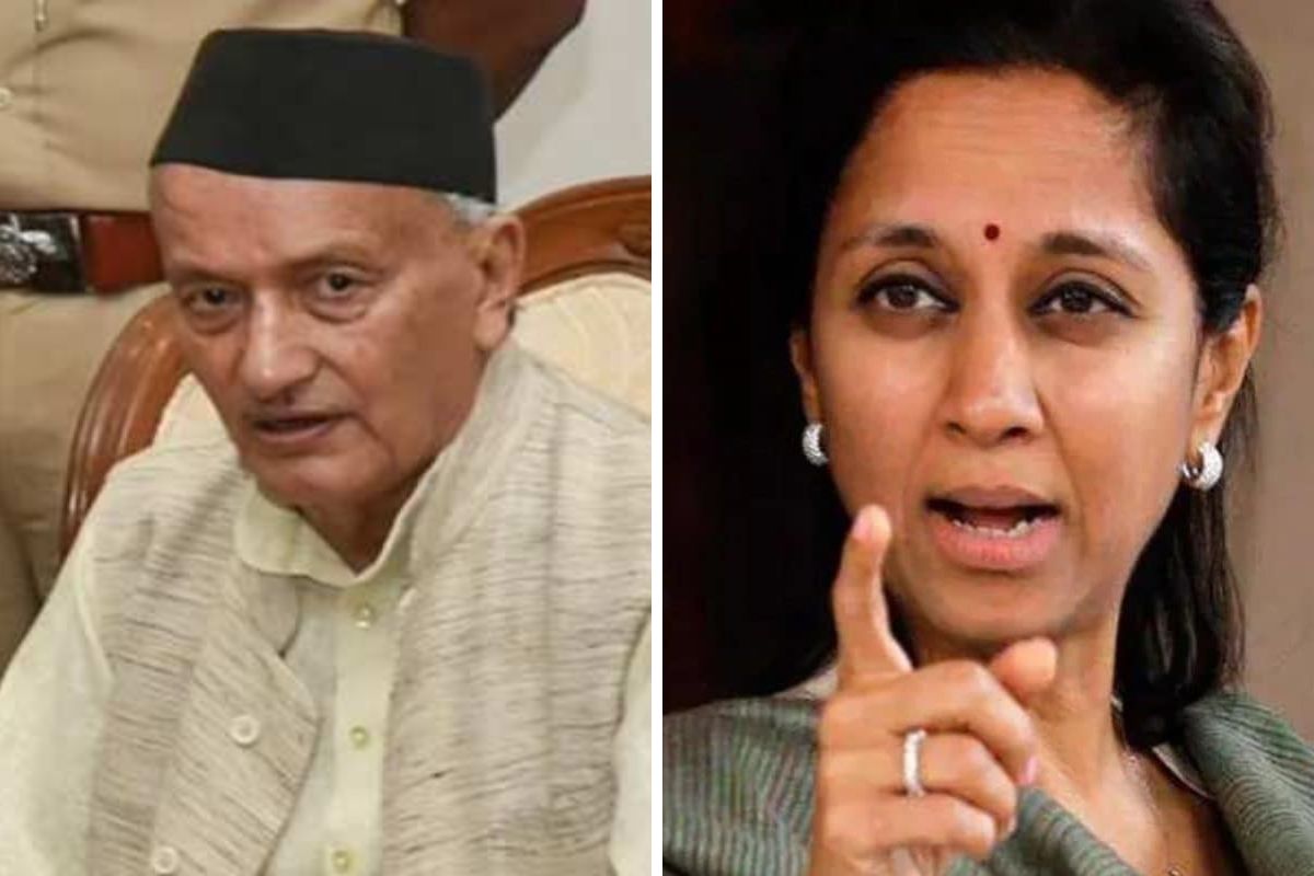 'राज्यपालांबद्दल प्रोटोकॉलनुसार बोलता येत नाही, पण...', सुप्रिया सुळेंचा अल्टिमेटम!