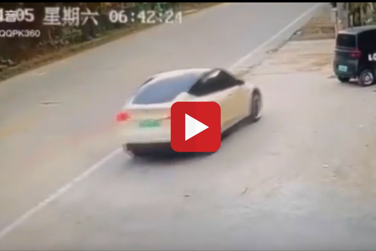 धक्कादायक अपघाताचा थरार