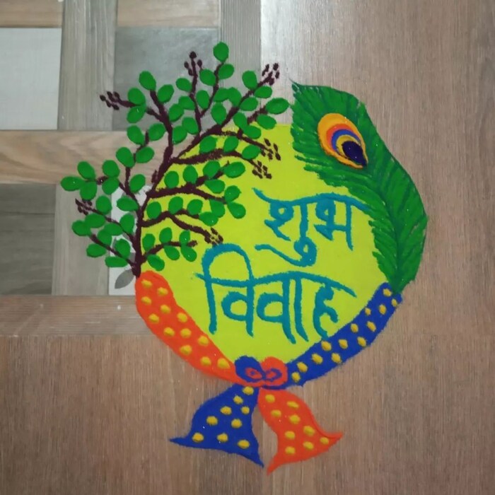 या दिवसापासून लोक सर्व शुभ कार्यांना सुरुवात करू शकतात. तुळशी विवाह केल्याने वैवाहिक जीवनात आनंद मिळतो असे मानले जाते. तुळशी विवाह कसा करावा हे जाणून घेऊया. (Photo Credit : art._.by._.heart_98)